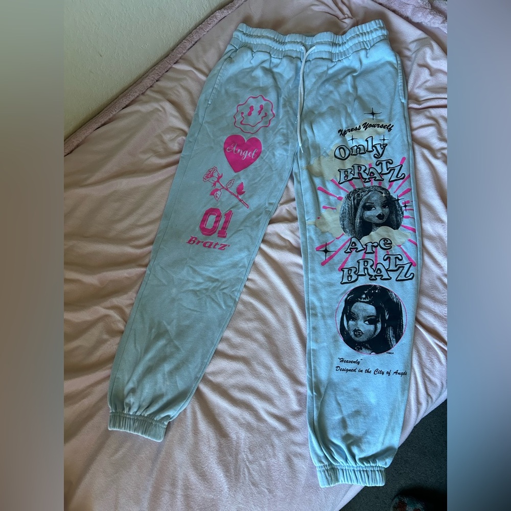 Bratz Baby Blue Sweat Pants